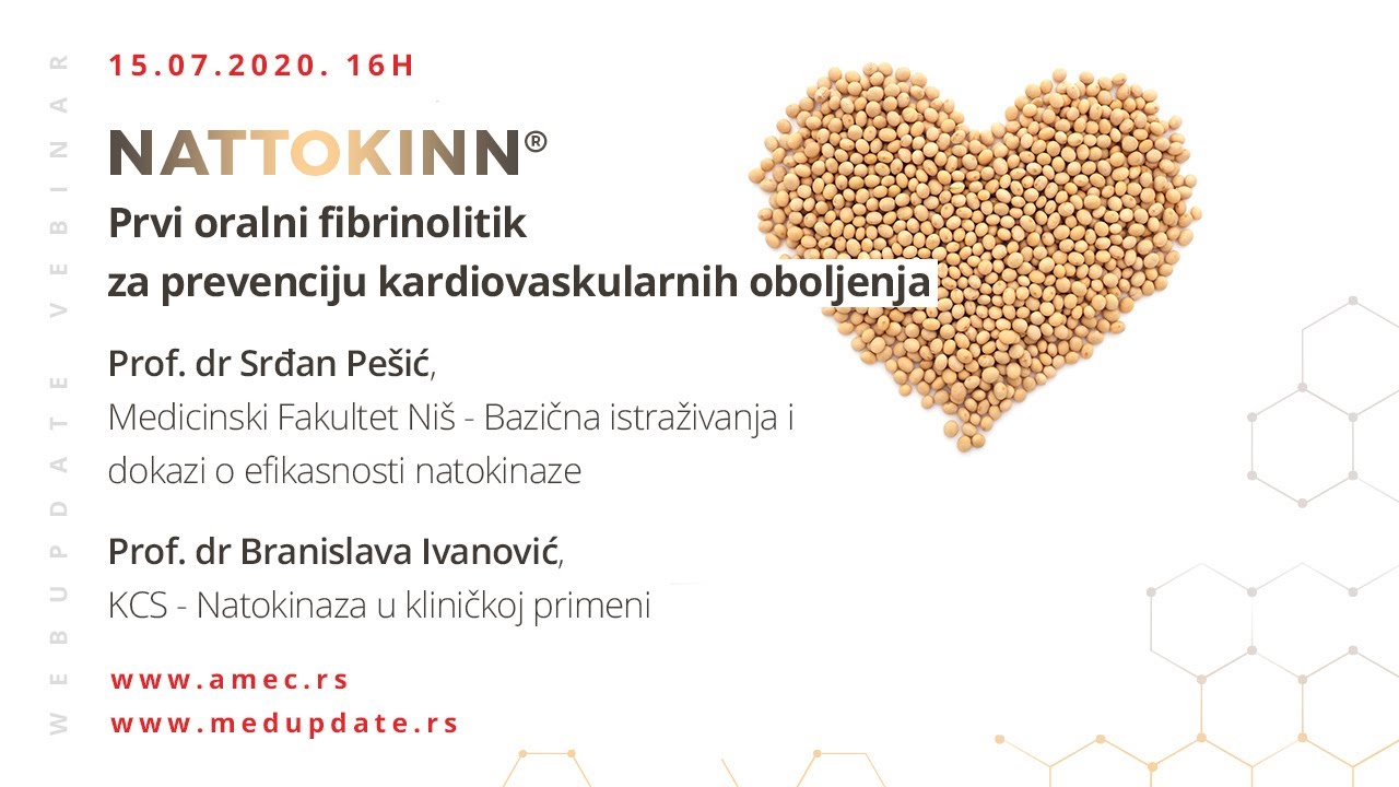 WEBUPDATE 2020 -  NATTOKINN- Prvi oralni fibrinolitik za prevenciju kardiovaskularnih oboljenja