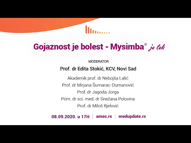 WEBUPDATE 2020 - Gojaznost je bolest – Mysimba je lek - prvi deo