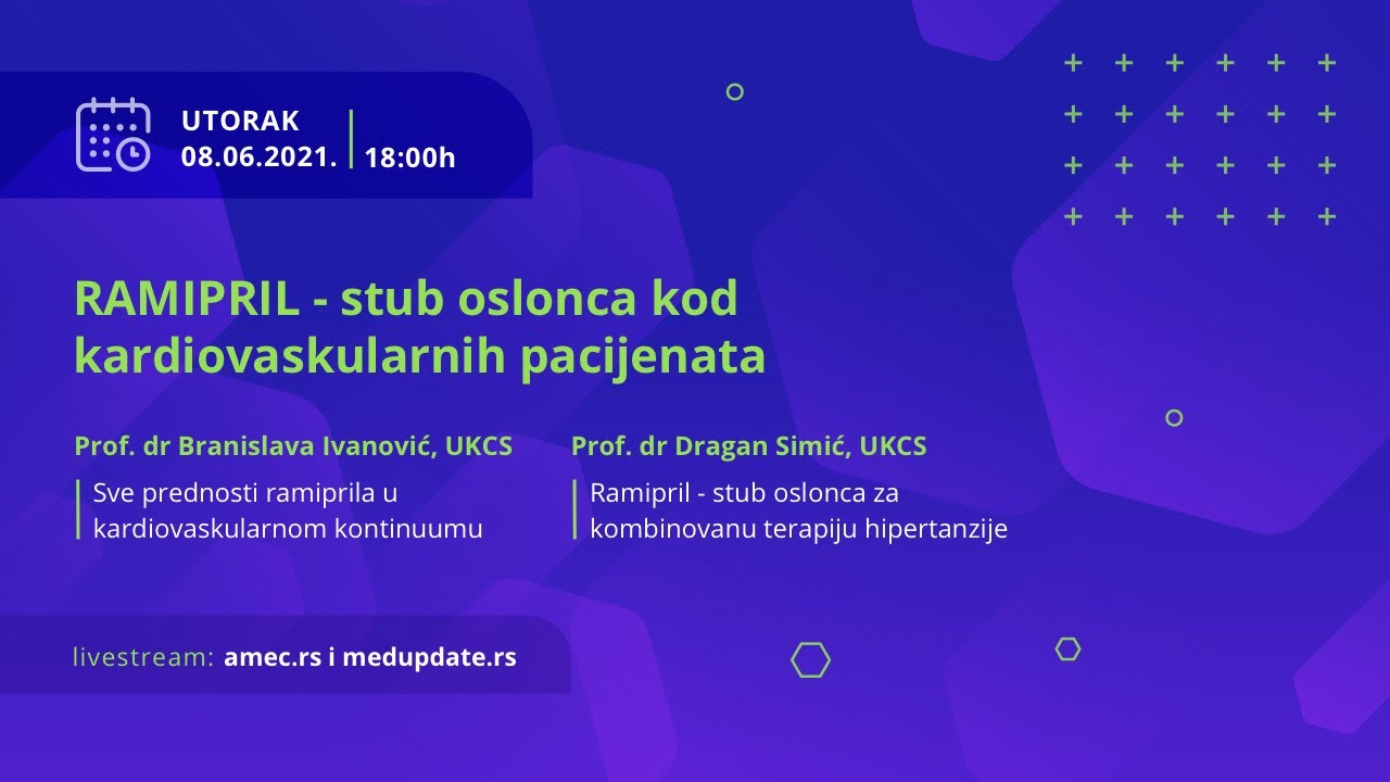 Webupdate 2021 - Ramipril - stub oslonca kod kardiovaskularnih pacijenata