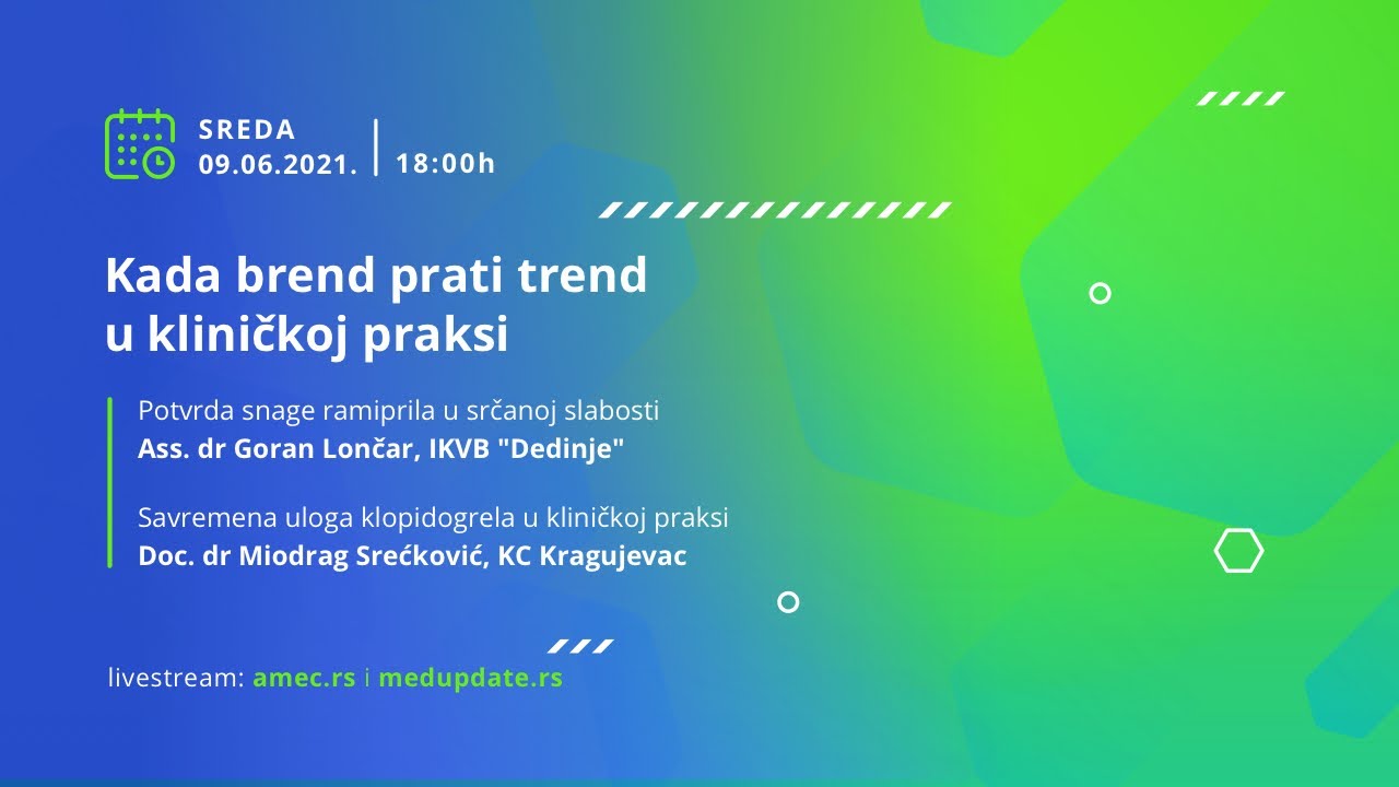 Webupdate 2021 - Kada brend prati trend u kliničkoj praksi