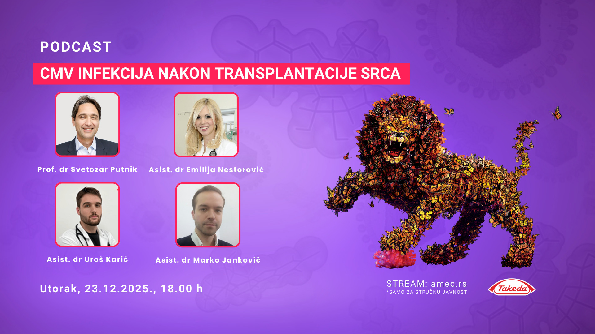 PODCAST: CMV infekcija nakon transplantacije srca